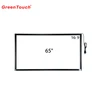 Driver Free Simple Calibration 65 Inch Multi Infrared Screen Touch Frame kits,touch bezel sensor with / without glass