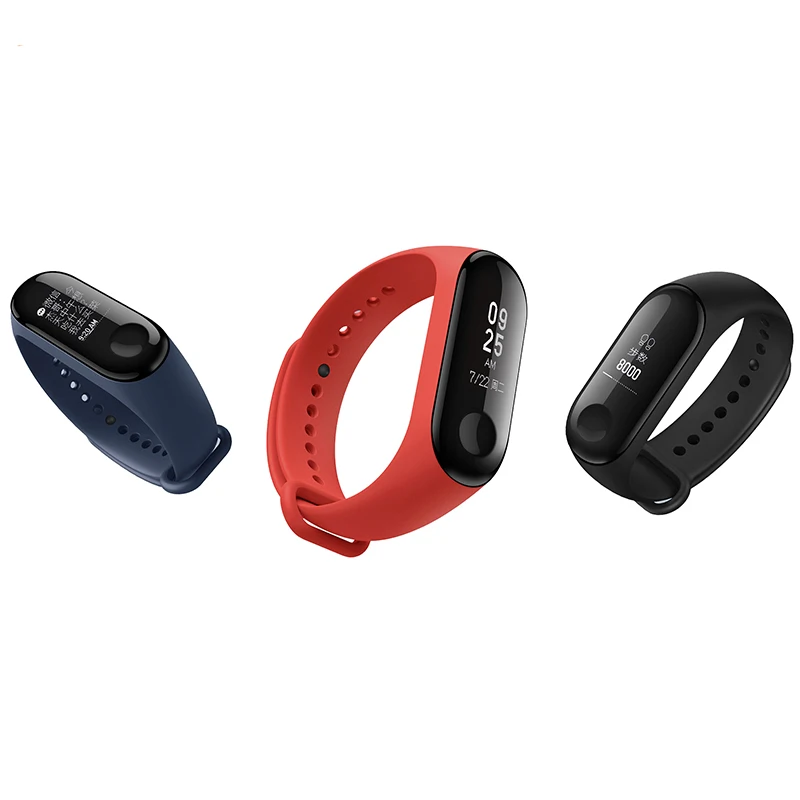 

In Stock Original Xiaomi Mi Band 3 Miband 3 Instant Message Callerid Waterproof Oled Touch Screen Mi Band 3 Mi Band 2 Up, Black