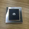 popular selling British standard socket / satellite socket outlet with mirror panel