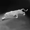 Decorative home decor concrete fiberglass life size animal statues for sale