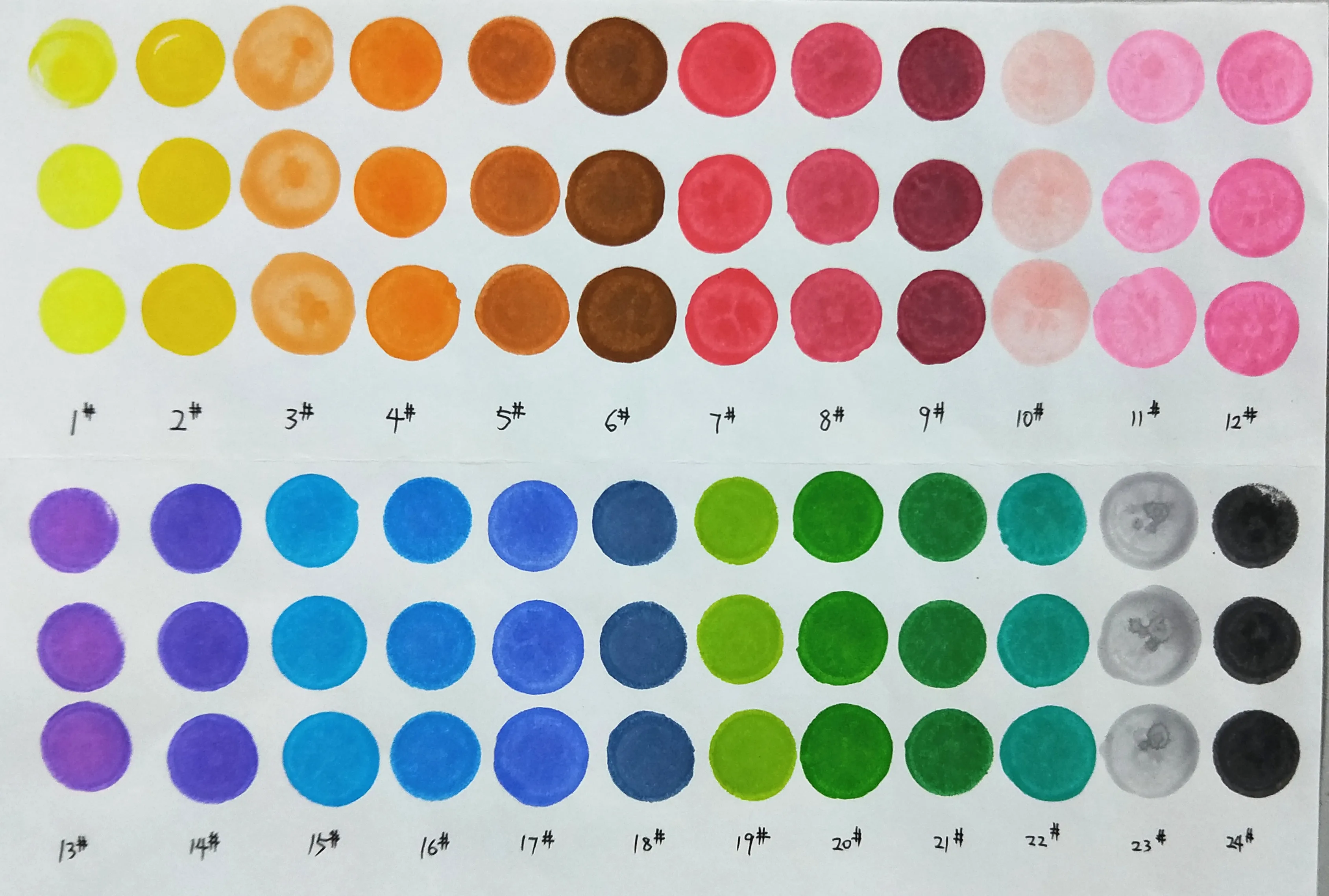 pen10mm sponge nib and 43ml colorful ink unique bingo marker