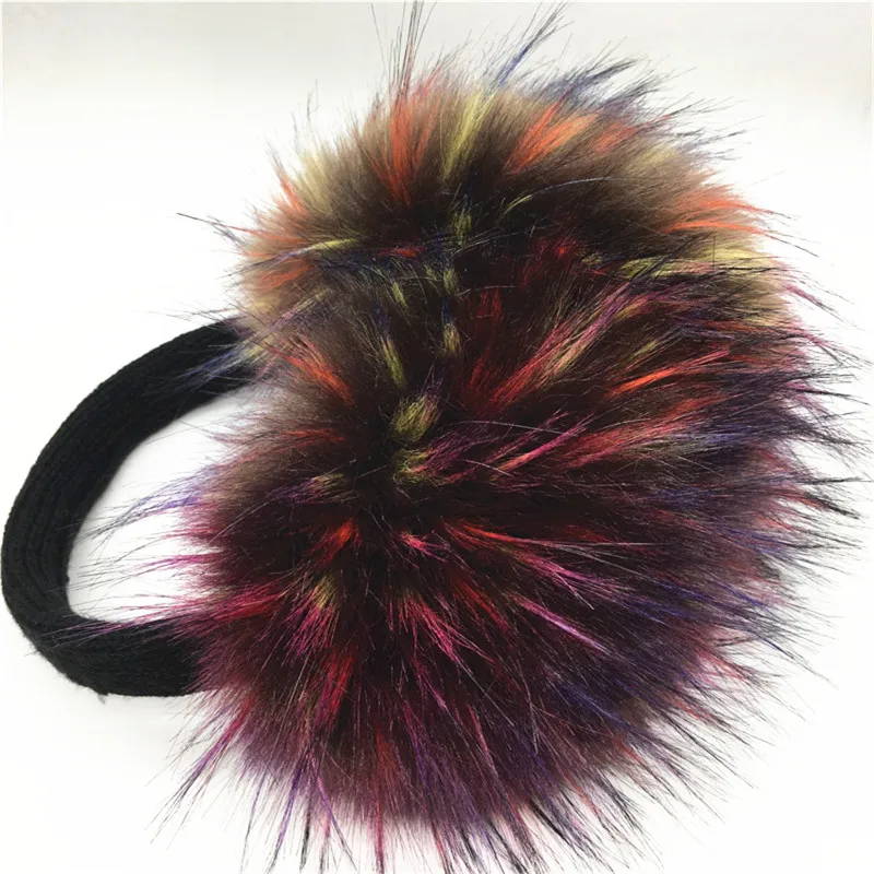 
Custom earmuffs winter colorful faux fur ear muffs winter ear muff 