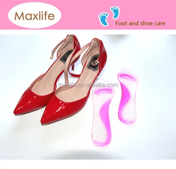 Silicone Gel Insoles For High Heel Shoes Durable Comfortable
