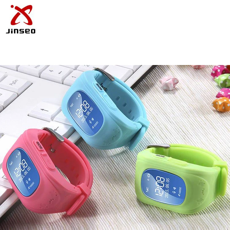 

Fashion Kids Smart Watches Q50 with GPS Tracker, Blue;green;pink