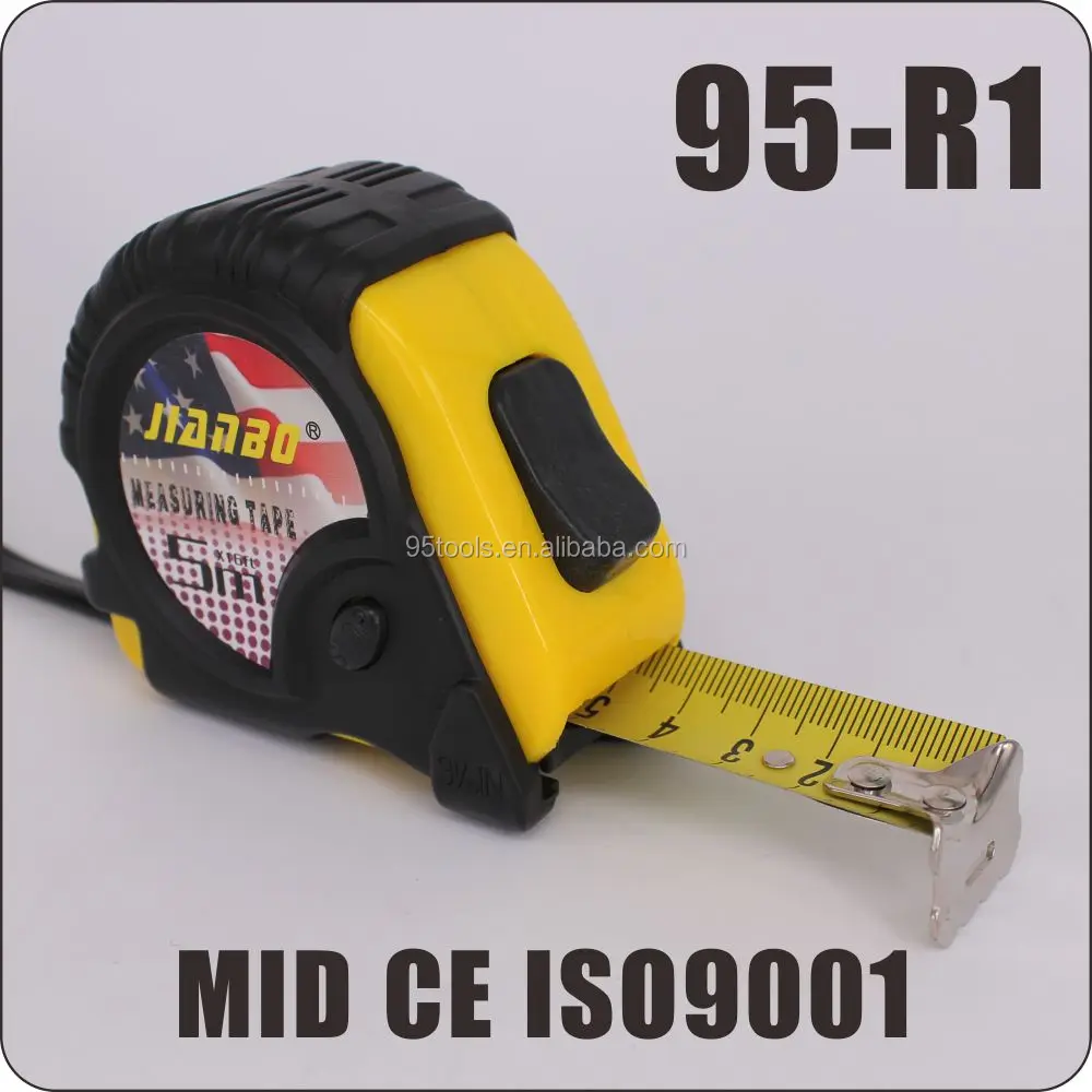
3m 5m 7.5m 10m rubber coated auto lock tape measure with logo 
