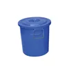 New product HDPE 50liter round plastic drums with handles for sale