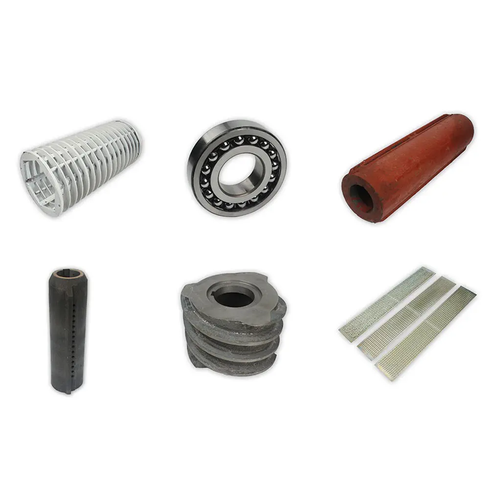 tqn 168b double air tunnels iron and sand roller rice mill