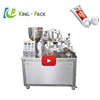 KP-250A semi automatic Manual small toothpaste tube filling sealing machine