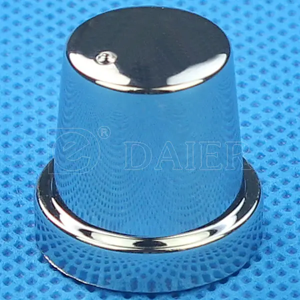 6mm chrome plated pedal guitar amplifier knobs