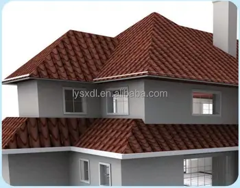 Spanish Style Stone Coated Metal Roof Tiles \/cheap Roofing Material Sancidalo Roof Tile Asphalt 
