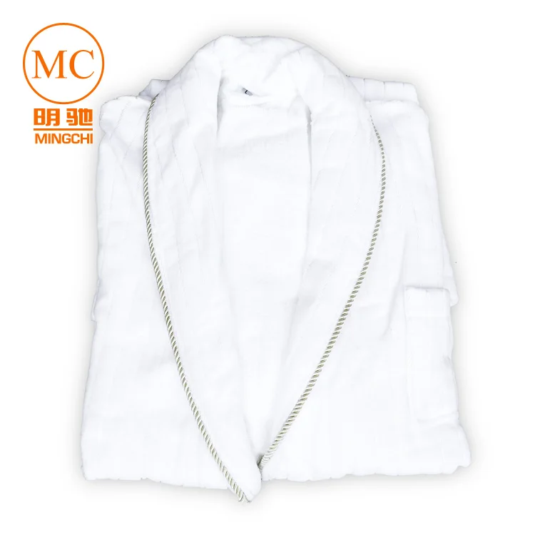 

Luxury Terry Cotton Bathrobe - Wholesale Cotton Hotel and Spa Robes for Men and Women, Customized
