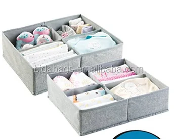 Fabric Baby Nursery Closet Organizer For Clothes Towels Socks
