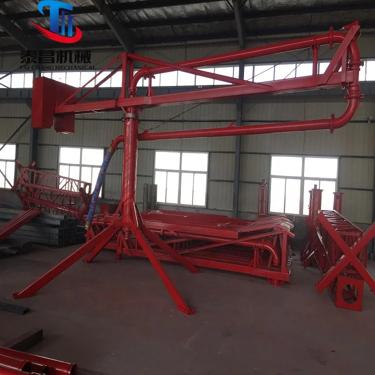 
High quality best selling stationery spider concrete placing boom for sale 