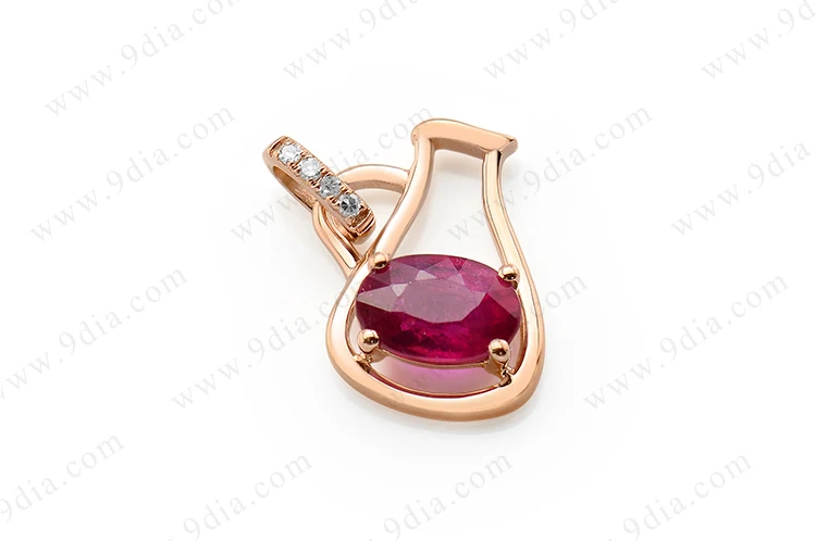 Wholesale Alibaba Website 14k Gold Pendant New Design Rose Gold Pendant