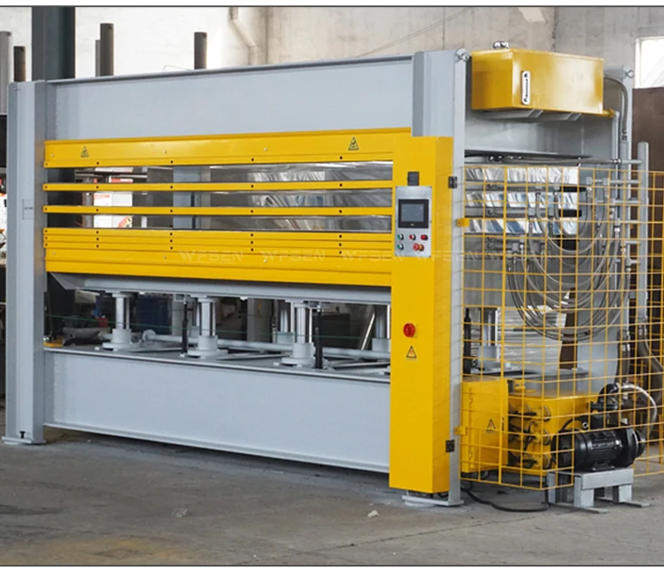 Sale Germany Automatic 5 Layer Plywood Making Flush Laminating Hot