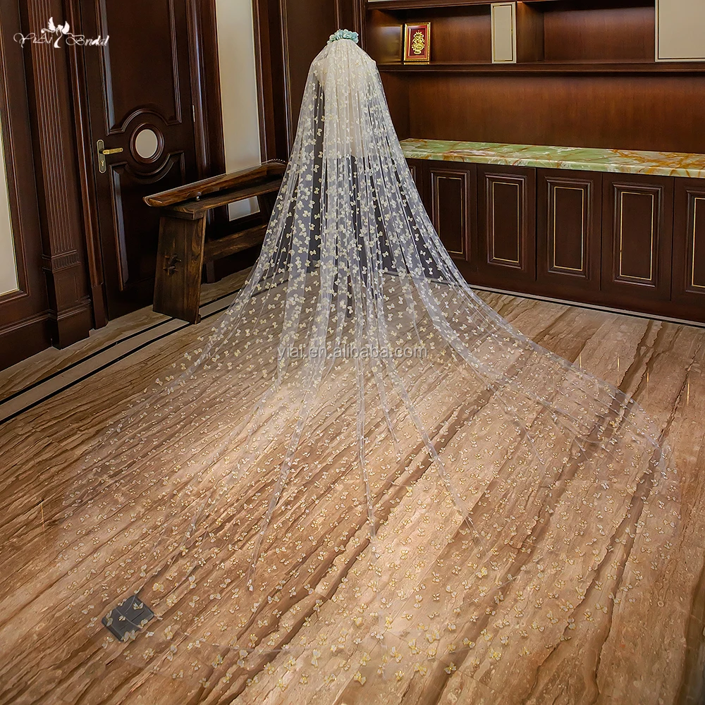 simple bridal veil