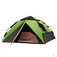 

hot sale quick camping tent automatic camping tent 3-4 person comper trailer tent