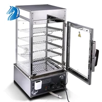

Transparent Food Display Cabinet/electric food steamer/stainless steel dim sum steamer/5 layer stainless bread steamer