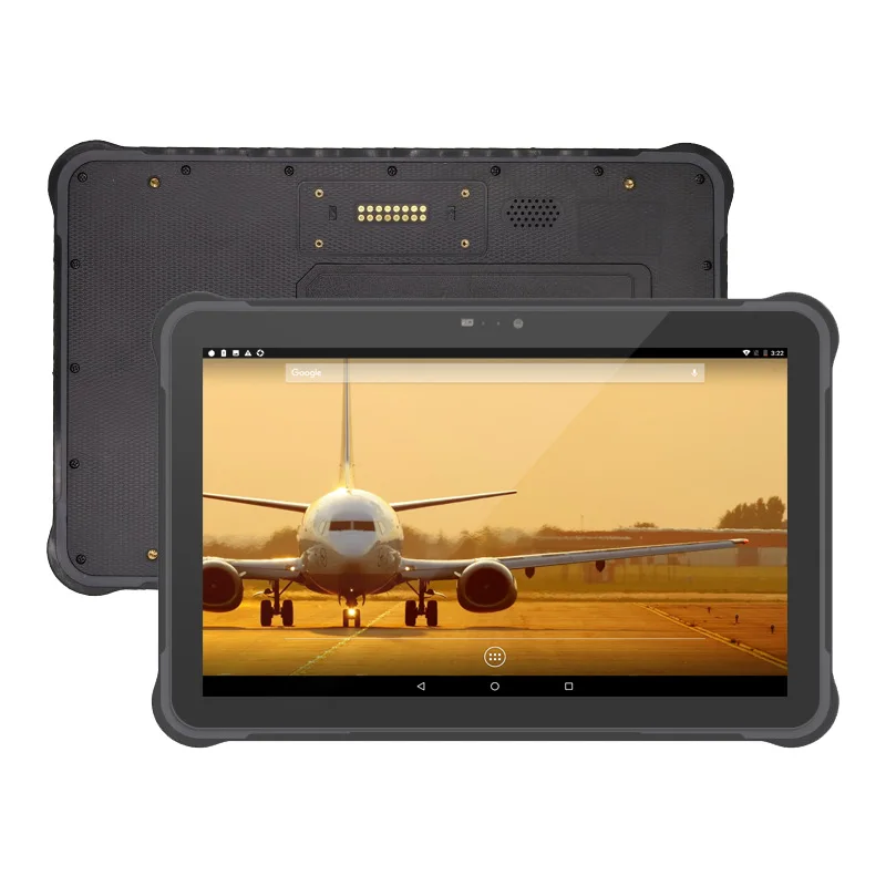 IP68 Waterproof 4G Ruggedized Tablet 10 inch NFC Android Industrial Tablet PC With POGO pin