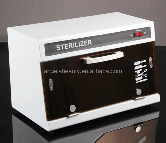 

A0805 Hottest manicure tools sterilizer for nail spa beauty salon use, White+black