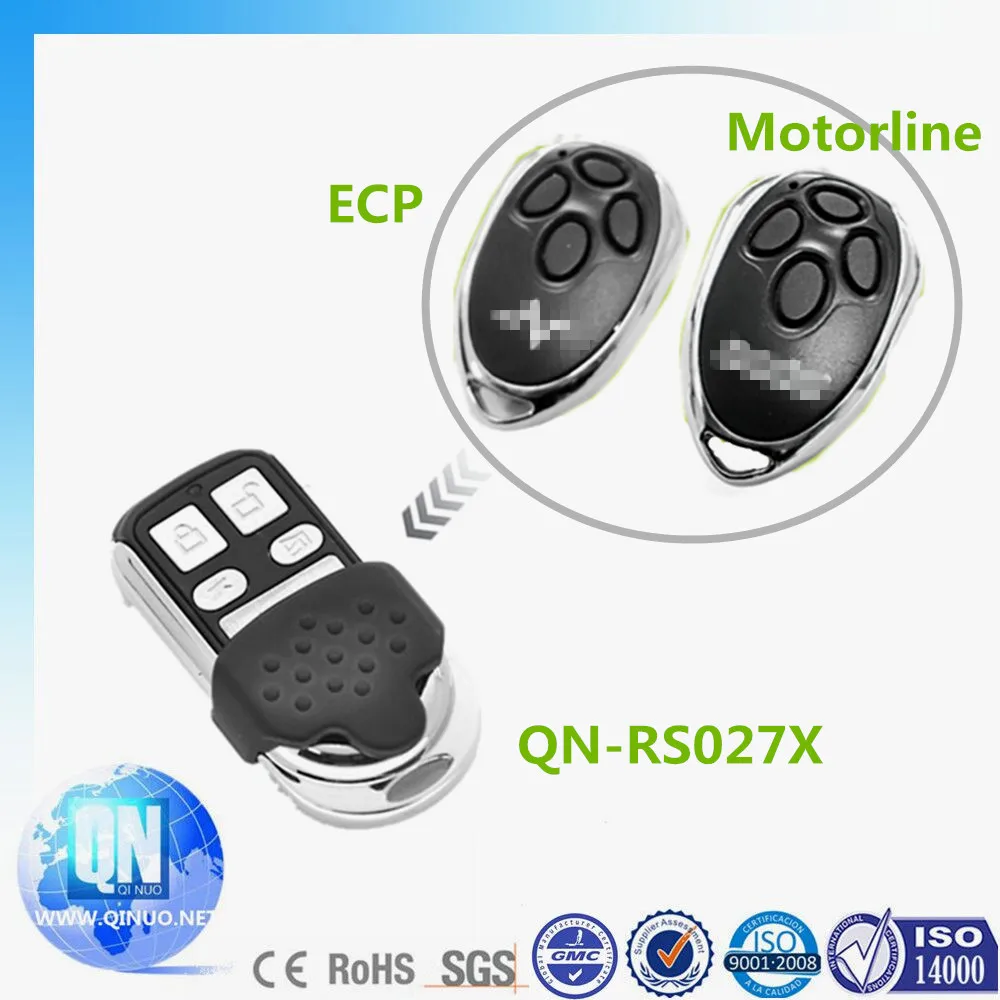 Remote Control Rolling Code Qnrs027x Compatible With Ecp 110 And