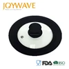 Popular multi silicone rim tempered glass lid for different kinds of pot