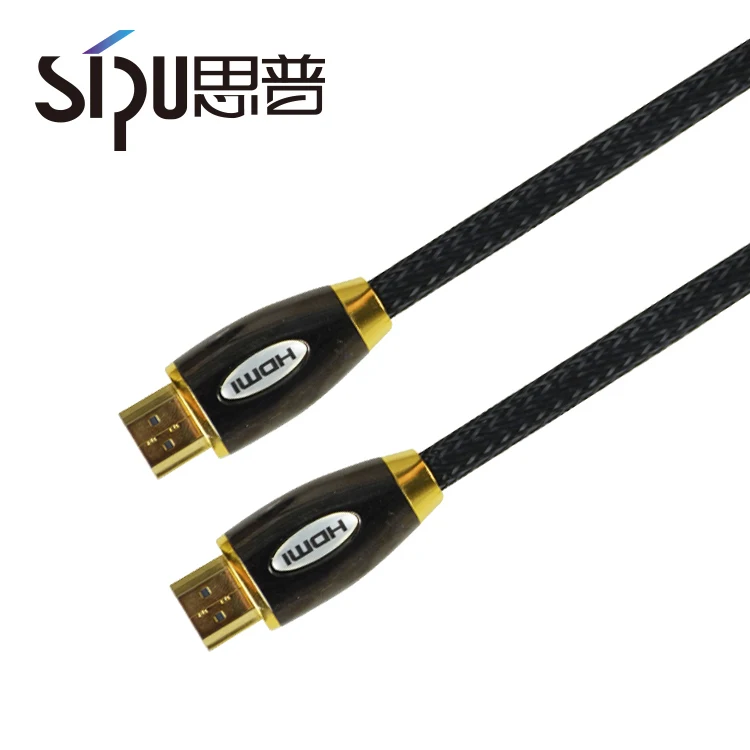 

SIPU long 10m 20m HD hdmi cable 4K for audio video, Black;gold