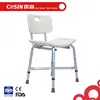 bathroom safety shower chair for old, handicap shower seats with back, medical shower chair