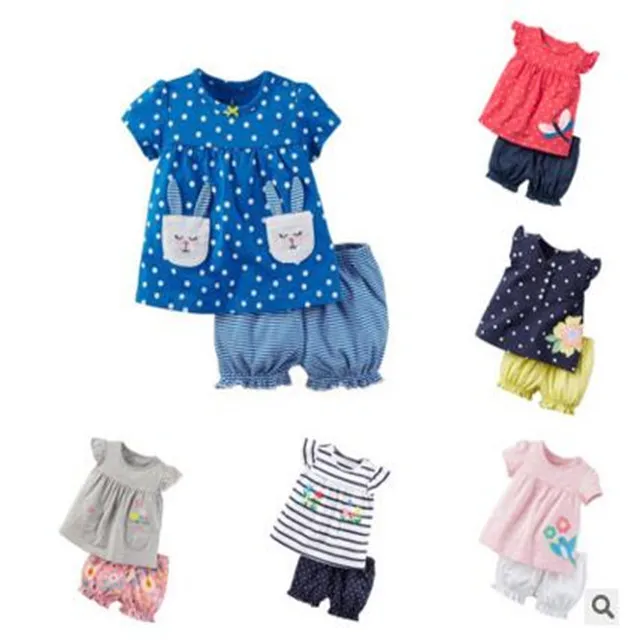 

China factory adult baby clothes 100% cotton clothes summer girl clothes, Same as picture