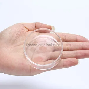 Image of FT60 aquarium glass feeding dish for crystal shrimp diameter 6cm*2pcs/unit