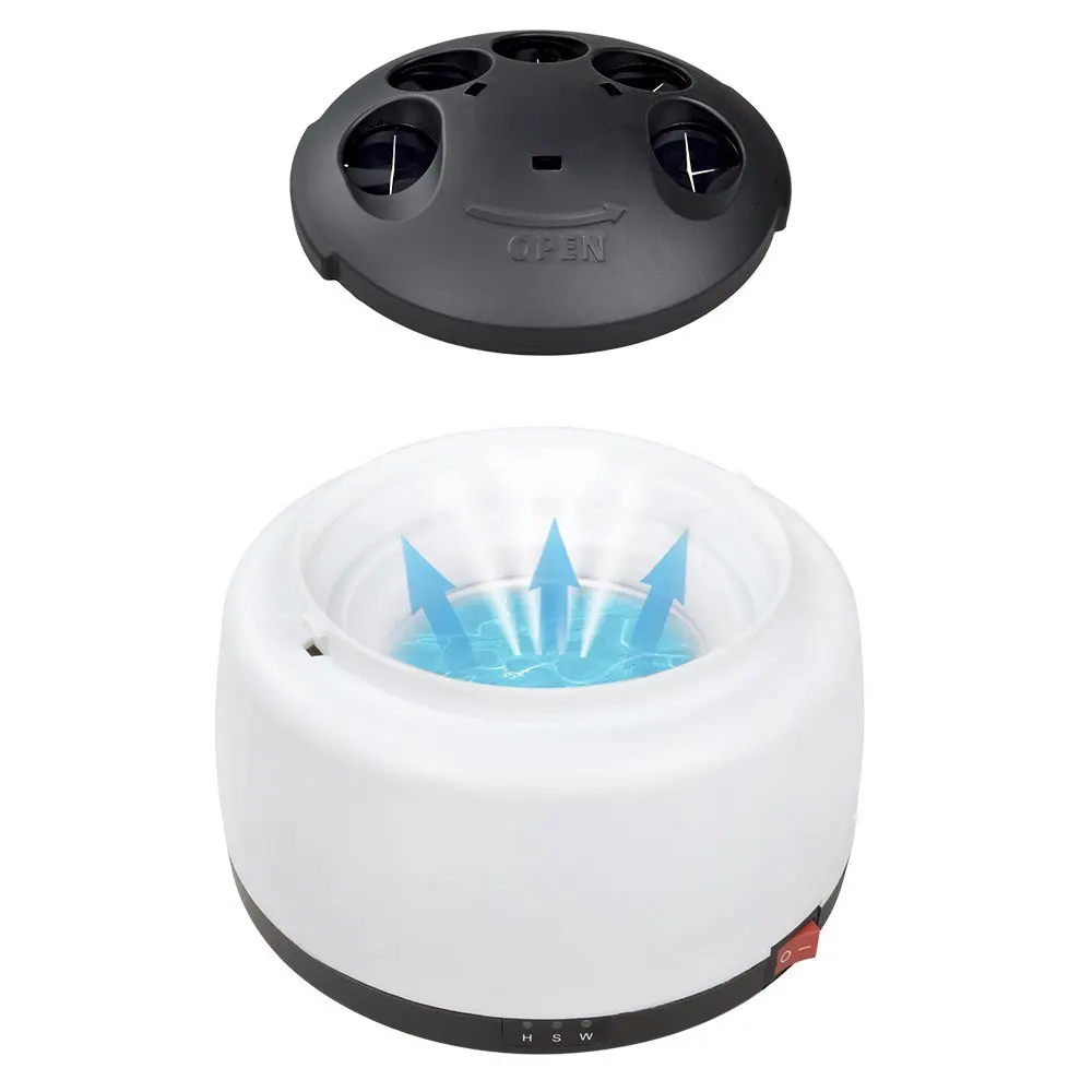 Smart Wax Warmer With Digital Lcd Display For Heating Hair Removal Wax Heater Melting Pot Wax