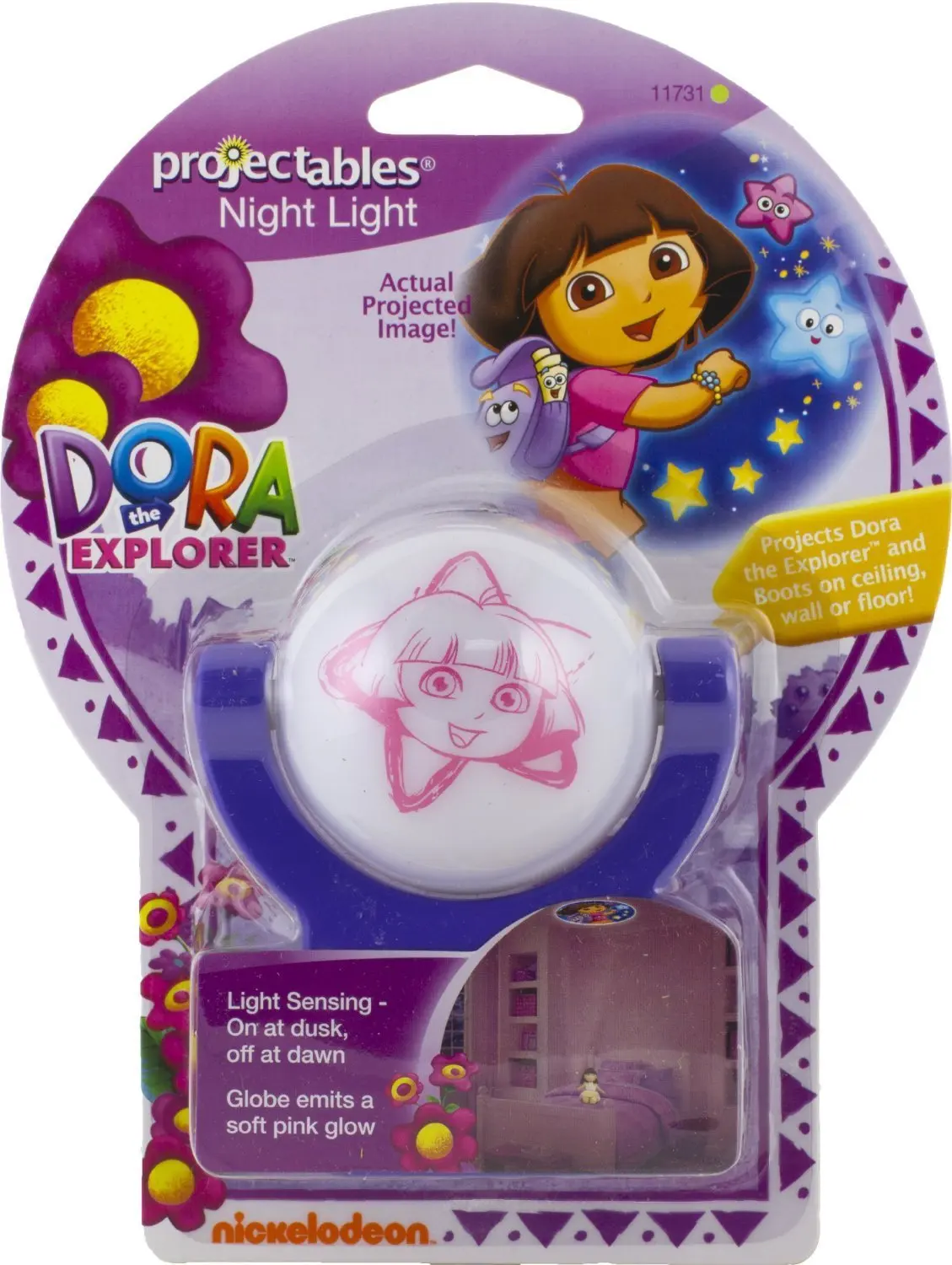 Buy Dora The Explorer Dusk To Dawn Projectables Night Light