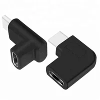 

90 Degree USB C Type C Male to Female Adapter