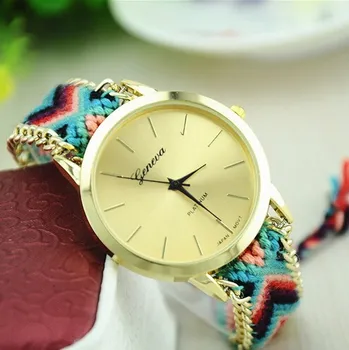 Real Photo Korea Gürtel Seil Flechten Frauen Kleiden Armbanduhren 7 Farben Damen Armband Gewebt Seil Uhr Spaltleder Band Buy Genf Uhren,Armband Real Photo Korea Gürtel Seil Flechten Frauen Kleiden Armbanduhren 7 Farben Damen Armband Gewebt Seil Uhr Spaltleder Band Buy Genf Uhren,Armband