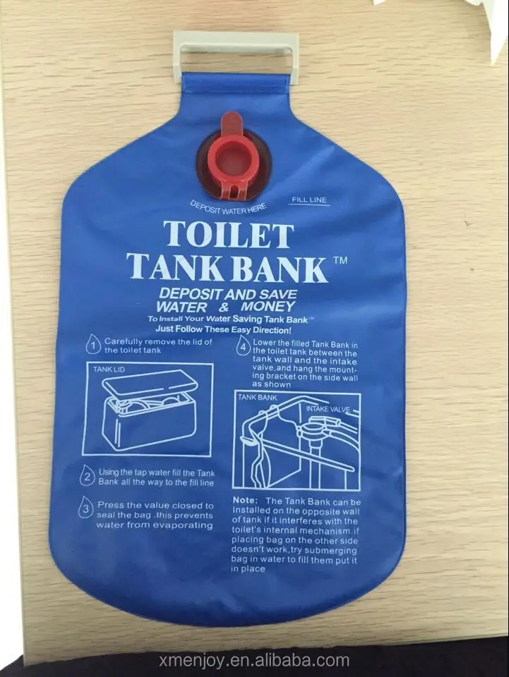 Toilet Tank Bank Bag Blue Bag Flush Tank Water Saver Bag Buy Toilet