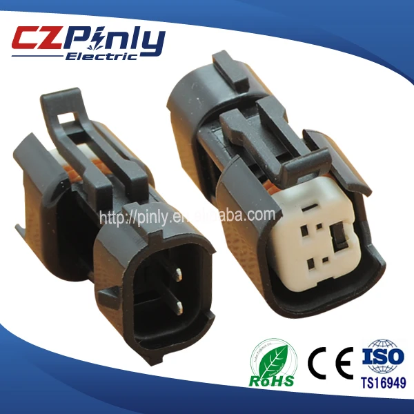 Box EV1 Female to Denso Male Fuel Injector Connector Adapter 3/" long 4