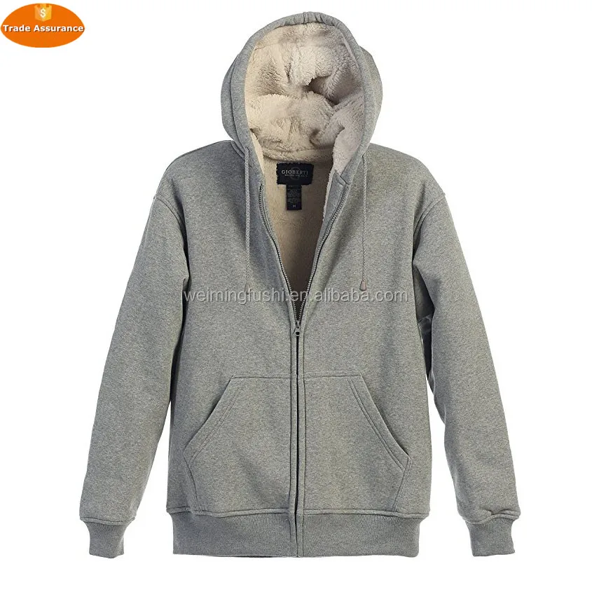 mens zip fleece hoodie