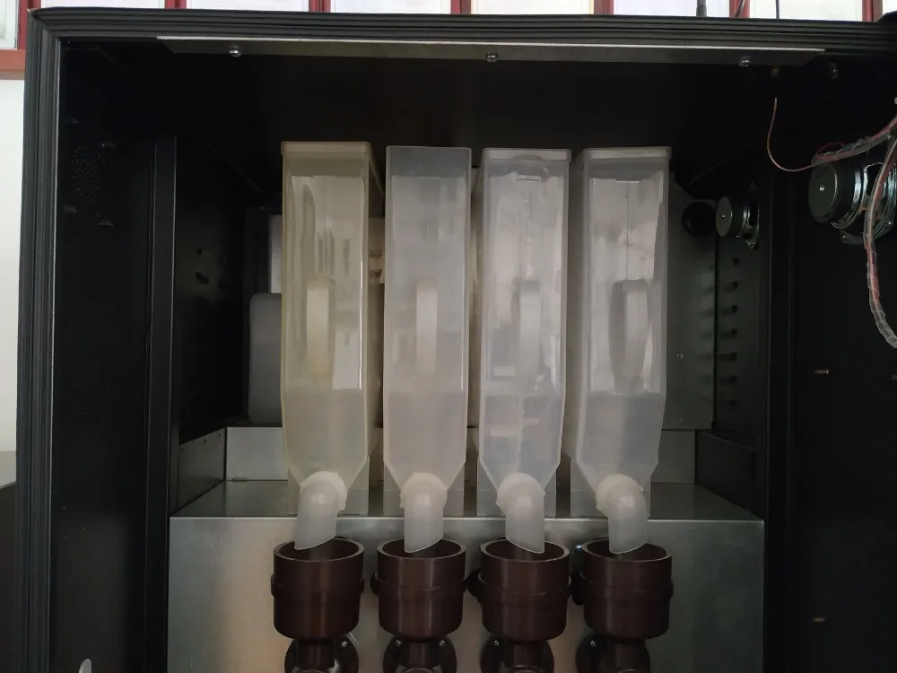 Máquina de venda automática de shake de proteína totalmente automática para fornecedor de máquina de venda automática de café GS de academia