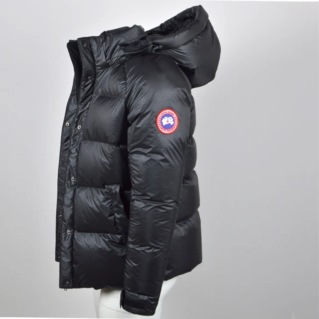 

Canada Style Goose Winter Down Jacket for Man Men's Hooded Down Coat China Shiny Comfy Ultra Light Down Jacket for Men