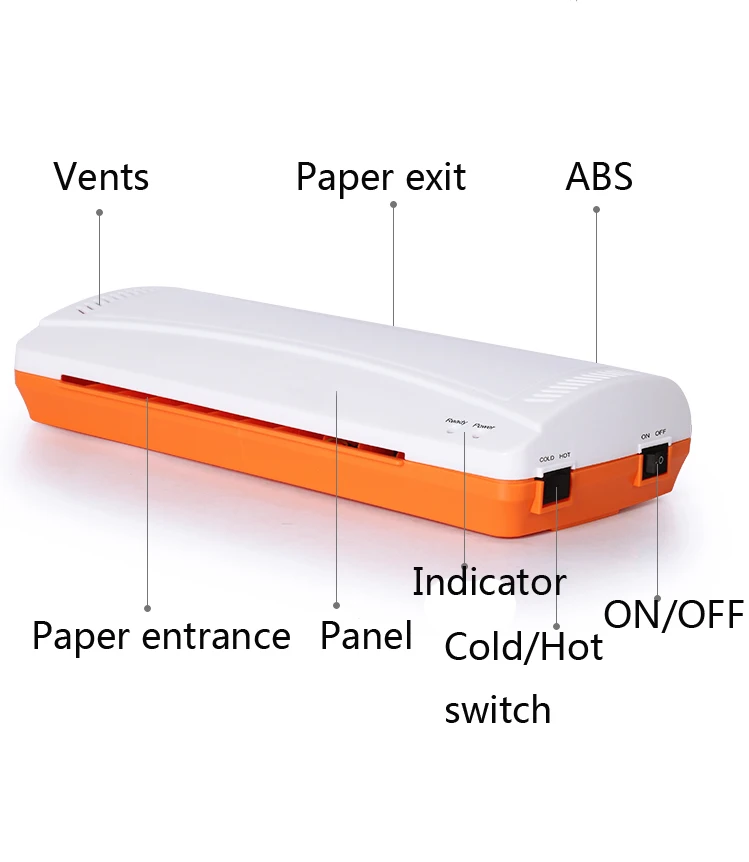 Ye280 Portable Cold And Hot Laminating Machine A4 For Photos And