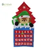 Christmas Santa Claus count backwards wall/ door decorating calendar advent calendar 2018