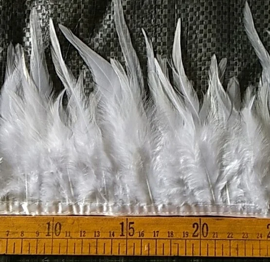 
China factory Wholesale hot selling Fashion white feather trimming 