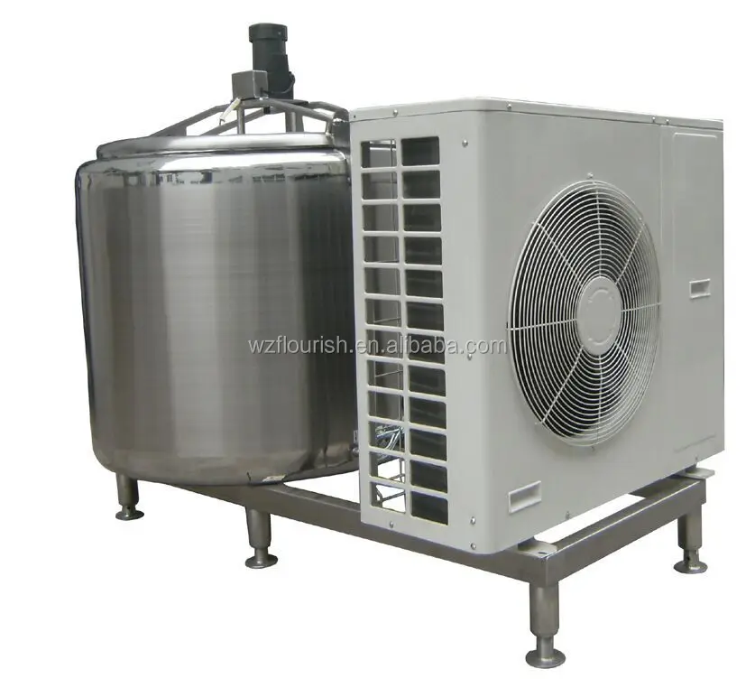 High Quality Stainless Steel U Type Milk Cooler Tank