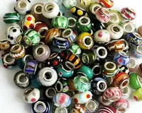 

glass bead wholesale handmade murano lampwork glass european beads fit for charm bracelets