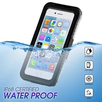 

Underwater Snowproof Dirtproof Shockproof IP68 Certified with Touch ID Full Sealed Cover Waterproof Case for iPhone 7 Plus/8plus