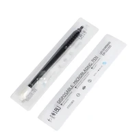 

Antibacterial blister package Disposable Microblading Pen for Eyebrow Manual Permanent makeup with Embroidery Blade Needles