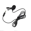 2017 Hot Sell Portable Omnidirectional Lapel Microphone with Clip Lavalier Mic for iphone and Android