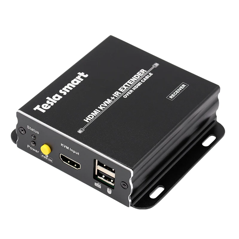 Kvm Over Hdmi Optical Cable 4k30hz Support Ir Pass Through Extender Up To 300m Buy Kvm