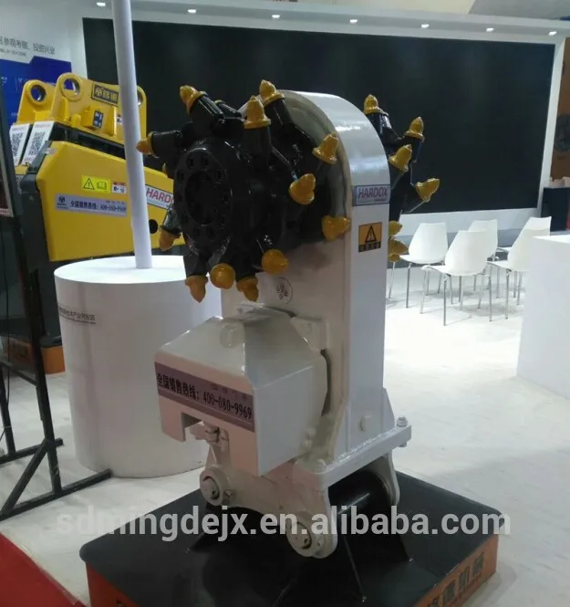 Hydraulic Rotary Drum Grinder Customized For Excavator Buy Hydraulic