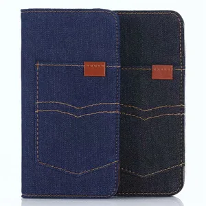 Jeans Style Leather Flip Case iPhone Max